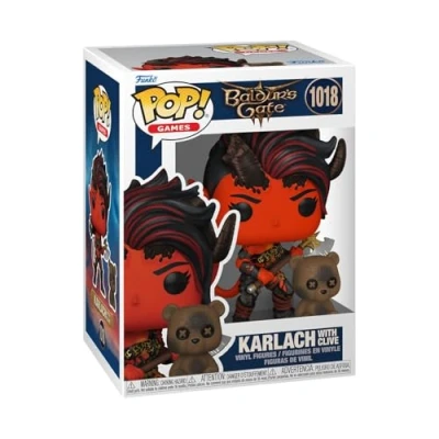 Imagen de Funko Pop! &amp; Buddy: Baldur&#039;s Gate Karlach Clive 3 Figura de Vinilo Coleccionable Idea Regalo Mercancia Oficial Juguetes para Niños y Adultos Video Games Fans