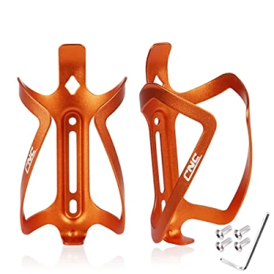 Imagen de CNC Portabidón para Bicicleta, Portabidones Bicicleta MTB，Aluminio de Bicicleta，2 pcs,Naranja