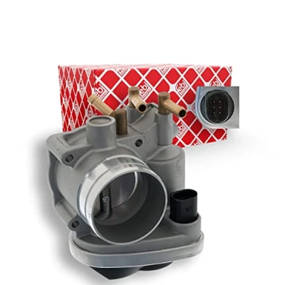 Imagen de FEBI BILSTEIN 100766 Cuerpo de Mariposa eléctrico VOLKSWAGEN: GOLF 5, Touran I, 6, SEAT: Leon II Hatchback, Altea, Altea XL, AUDI: A3 Sportback