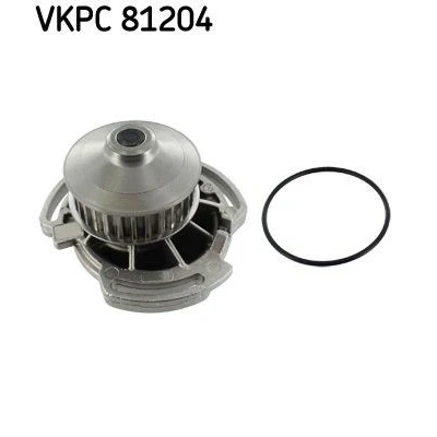 Imagen de SKF VKPC 81204 Bomba de agua 30 con juntas Hierro fundido para accionamiento correa trapecial VOLKSWAGEN: GOLF 3, 2, Jetta SEAT: Ibiza 2