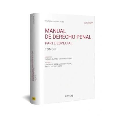 Imagen de MANUAL de DERECHO PENAL. Tomo II. Parte Especial. (Especialmente adaptado al Programa Oposiciones para el ingreso en las Carreras Judicial y Fiscal) (Tratados Manuales Derecho)