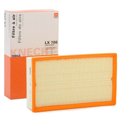 Imagen de MAHLE ORIGINAL LX 786 Filtro de aire 61,9 188 Cartucho filtrante VOLKSWAGEN: Multivan 5 (7HM, Transporter Bus, 6 Bus norauto, oscaro,