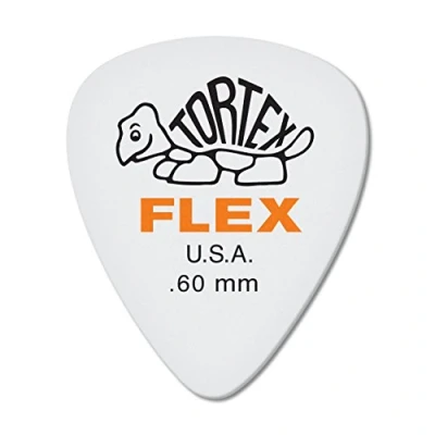 Imagen de JIM DUNLOP Púas Tortex Flex 0,60mm Saco de 72