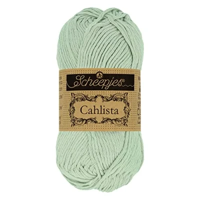 Imagen de Scheepjes 402 Plata Verde Calista Hilo 10x50g