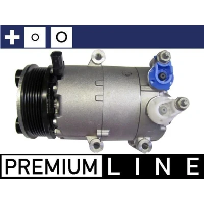Imagen de MAHLE ORIGINAL ACP 1333 000P Compresor de Aire Acondicionado 7VS16ic 12V PAG 46 YF R1234yf, R134a con junta tórica sin tornillo purga aceite