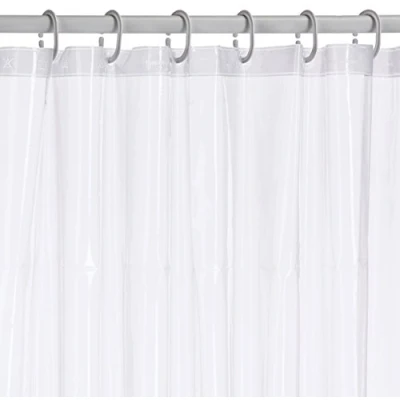 Imagen de Ridder 361000 350 Cortina de Ducha plástico (100 x 200 cm, Incluye enganches), Transparente