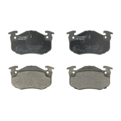 Imagen de ABE C2C002ABE Juego de pastillas freno Eje trasero no preparado para indicador desgaste PEUGEOT: 206 Hatchback, 106 II 306 Hatchback