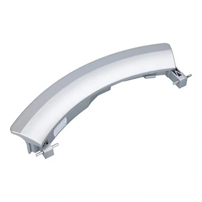 Imagen de DL pro manija de la puerta tirador adecuada para Bosch Siemens Neff Balay Constructa 751789 00751789 lavadora plata