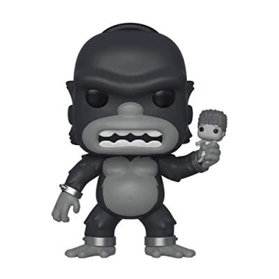 Imagen de Funko Pop! Vinyl: Animation: Simpsons Homer Simpson Kong The Figura de Vinilo Coleccionable Idea Regalo Mercancia Oficial Juguetes para Niños y Adultos TV Fans