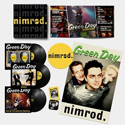 Imagen de Green Day Nimrod (25th Anniversary Edition) (BOX 5 LP) [Vinilo]