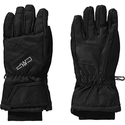 Imagen de CMP Guantes de esquí sarga para niños, Negro, 6