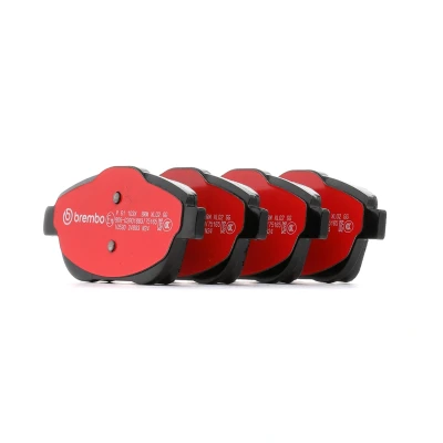 Imagen de BREMBO P 61 103X Juego de pastillas freno excl. contacto avisador desgaste con tornillos pinza accesorios CITROËN: C3 I Hatchback