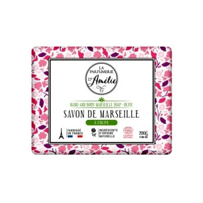 Imagen de La Parfumerie d&#039;Amélie Jabón de aceite oliva Marsella 200g Cosmos Natural