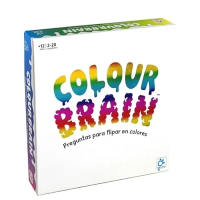 Imagen de Mercurio Juego Colour Brain. con 11 Cartas de Colores en la Mano, Elige Respuesta. 24x24x6 cm, Multicolor (1)