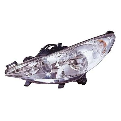 Imagen de ALKAR 2755283 Faros izquierda H7/H7/H1, W5W, PY21W cromo con faro antiniebla electromotor PEUGEOT: 207 Hatchback, CC