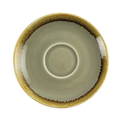 Imagen de Olympia horno gp479 platillo para taza de café verde musgo, 140 mm (Pack 6)