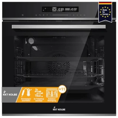Imagen de Horno electrico empotrable 60 cm 72L 2,9kW Catálisis Función Pizza Parrilla Aire circulante caliente EB8017ED
