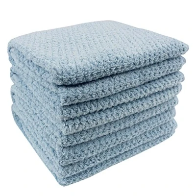 Imagen de Everplush 710 01 03 55 4P 4 Unidades Diamond Jacquard Toalla de baño Ropa Cama, Mano, Azul Marino
