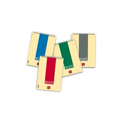 Imagen de Pigna Styl 0215628BI Bloc de espirales, 10 unidades, blanco, A4