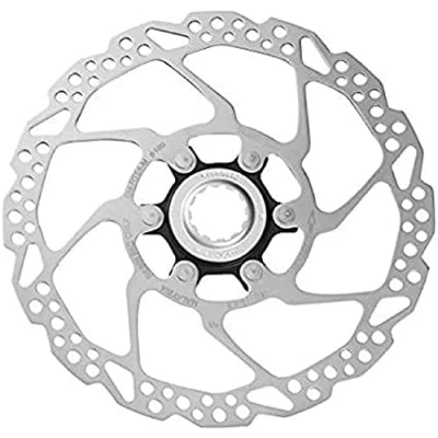Imagen de SHIMANO Disco 160mm C.Lock Rt54 Solo Resina Ciclismo Unisex Adulto, Multicolor(Plateado/Negro)