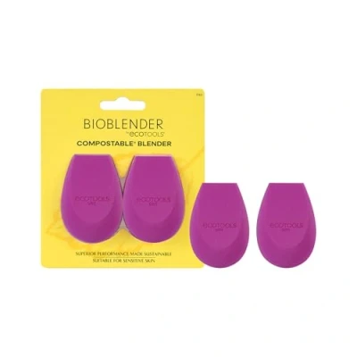 Imagen de Ecotools Bioblender By Paquete de 2 esponjas para maquillaje líquido y en crema