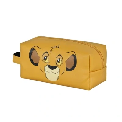 Imagen de Karactermania Disney LION KING FACE PLUS Neceser, Mujer, Talla: One Size, Amarillo