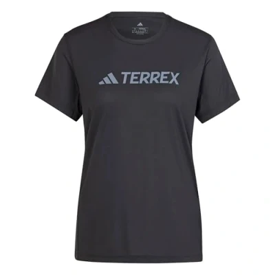 Imagen de adidas Mujer Terrex Multi Climacool Logo Tech T Shirt, Black, XS