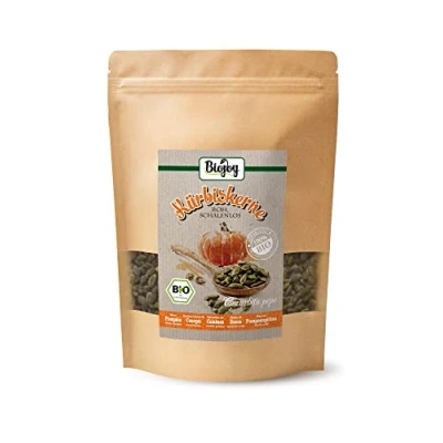 Imagen de Biojoy Semillas de Calabaza peladas Orgánicas (500 g), crudas y sin sal