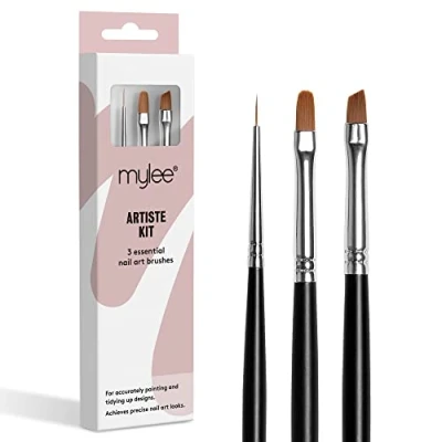 Imagen de Mylee Ar,ste Kit para Uñas de Gel Y Aplicación Esmalte. Herramienta manicura calidad profesional Ideal uso en el hogar o salón