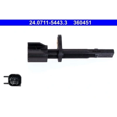 Imagen de ATE 24.0711 5443.3 Sensor de ABS sin cable VOLVO: V60 II