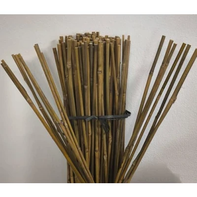 Imagen de Suinga Pack 100 Tutores de Bambu 210 cm (16 18 mm) Varillas Resistentes para Plantas, Árboles y Hortalizas Soporte Tomates Plantas trepadoras