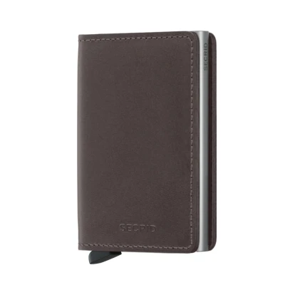 Imagen de Secrid Slimwallet Original Dark Brown Grabado gratuito