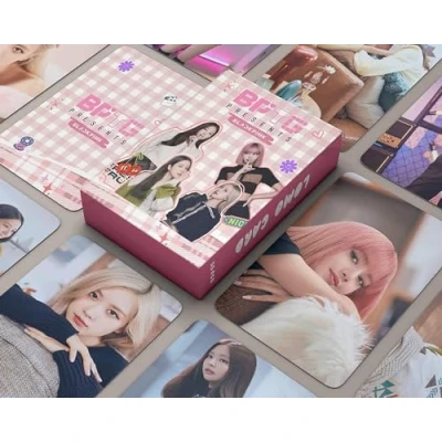 Imagen de Blackpink Lomo Photocards 2023 Photo BP BPTG New Album Tarjetas Mini Postcards Photocard Set Regalo para Fans Niñas (BPTG)
