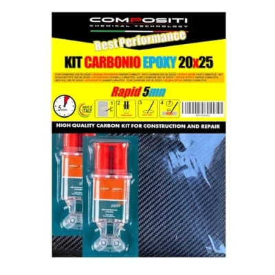 Imagen de Compositi Kit de fibra carbono y resina epoxi, epoxi