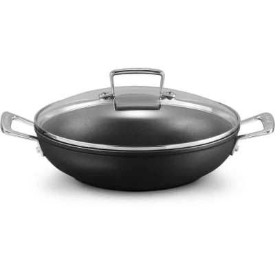 Imagen de Le Creuset Skillet with lid Les Forgees TNS ø 26 cm / 2.7 Liter standard non stick coating