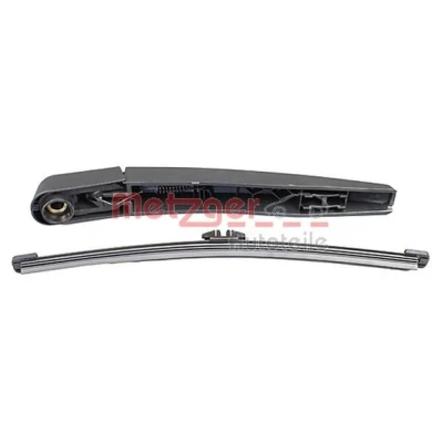 Imagen de Brazo del limpiaparabrisas, lavado de parabrisas Metzger 2190098 posterior con escobilla caperuza FORD: Fiesta Mk7 Furgón