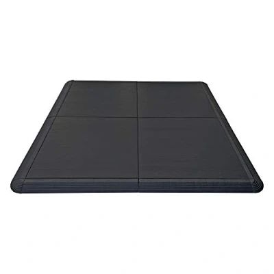 Imagen de Nicoman Dance floor pack 4 bk Piso de Baile, Unisex, Grano Madera Negro, Set of Tiles