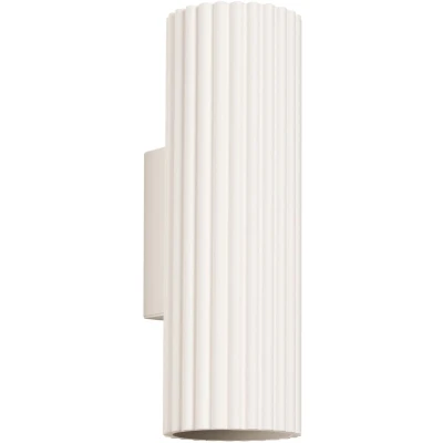 Imagen de SOLLUX LIGHTING Aplique de pared carbono, beige, altura 20 cm, aluminio, 2 luces.