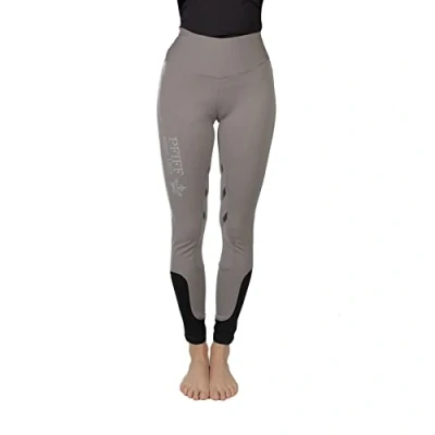 Imagen de PFIFF 102483 Lucy Mallas de equitación para Mujer, Color Gris 40