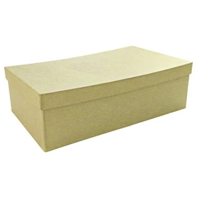 Imagen de Clairefontaine ES Décopatch BT9011O Un support en papier brun mâché 13,5X22X5,5 cm, boite rectangle