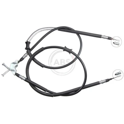 Imagen de A.B.S. K10042 Cable de Freno Mano 1254, 1254 Tambor OPEL: Astra G Coupé, Berlina, CC