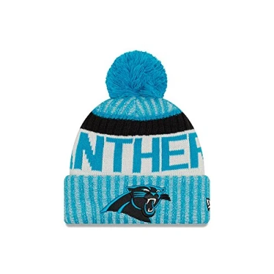 Imagen de New Era NFL CAROLINA PANTHERS Authentic 2017 Sideline Bobble Knit