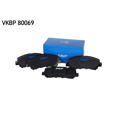 Imagen de SKF VKBP 80069 Juego de pastillas freno no preparado para indicador desgaste NISSAN: X Trail, Qashqai / Qashqai+2 I Van