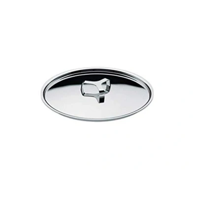 Imagen de Alessi Tapa Ollas y sartenes, Acero Inoxidable, Plateado, 18 cm