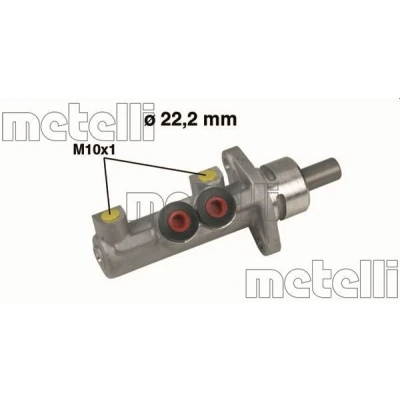 Imagen de METELLI 05 0327 Cilindro Maestro de Freno 22,20 Aluminio RENAULT: MEGANE Scenic, 1, 1 Coach