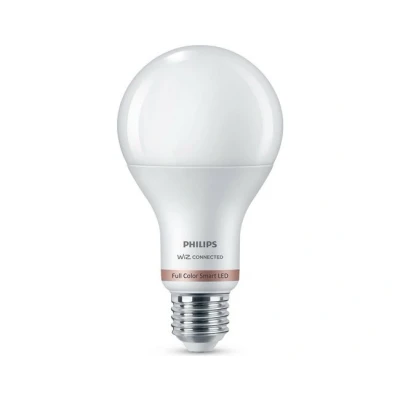Imagen de Bombilla inteligente Philips Smart LED, 13W A67 E27, Luz Blanca y de colores, Wi Fi, Control voz tecnología SpaceSense