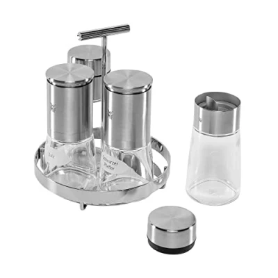 Imagen de WMF de Luxe Juego condimentos, Acero Inoxidable Mate, 5 Teilig