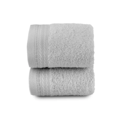 Imagen de Top Towel Premium Toallas de baño Grandes 2 Cara o Bidet 30x50 cms Algodon 100% 600 Gramos Gris Plata
