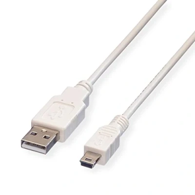 Imagen de Value Usb 2.0 Cable, Type A 5 pin Mini 0.8 M Cables