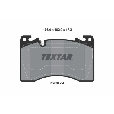 Imagen de Juego de pastillas TEXTAR 2673001